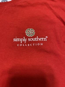 Simply Southern collection long sleeve T-shirt Christmas Youth Large - Picture 1 of 10