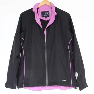 ProQuip Golf Jacket Womens Large UK14-16 Black Pink Ryder Cup 2010 Celtic Manor - Picture 1 of 10