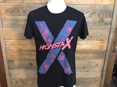 Camiseta MONSTA X Logo Starship Entertainment Hashtag K-POP Para Hombre Unisex Grande Foto 1 de 4