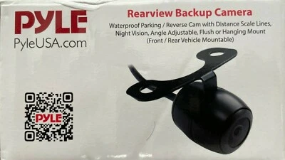 Pyle - PLCM38FRV - Front & Backup Camera with Universal Mount - Image 1 of 4