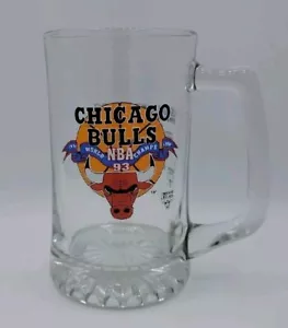 Taza de cerveza Chicago Bulls Three Times Champions 1993 campeones de colección - Imagen 1 de 12