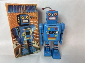 Blechroboter Roboter Mighty Robot Metalmania in OVP Funktionstüchtig Spielzeug - Bild 1 von 10