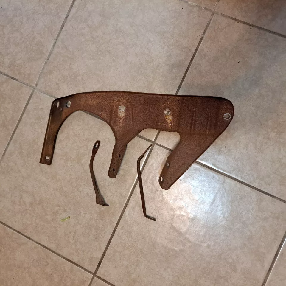 1973 1974 Ford Torino Ranchero 4 SPEED HANGER SUPPORT COWL BRACKETS - Image 1 of 1