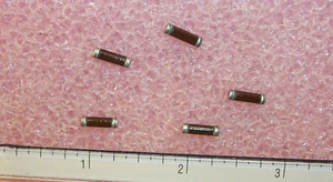 QTY (1500) 130 Ohm 2W 2% "MELF" 3610 METAL GLAZE POWER RESISTORS CHP-2-100-1300G - Picture 1 of 6
