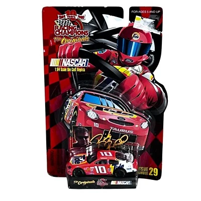 Coche fundido a presión Nascar Ricky Rudd 1999 Racing Champions 1:64 Tide Ride Ford #10 Foto 1 de 4