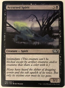 MTG Accursed Spirit Magic 2015 085/269 Regular Common - Picture 1 of 1