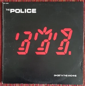 POLICE GHOST IN THE MACHINE RARE ORIGINAL LP FROM ISRAEL - Picture 1 of 4