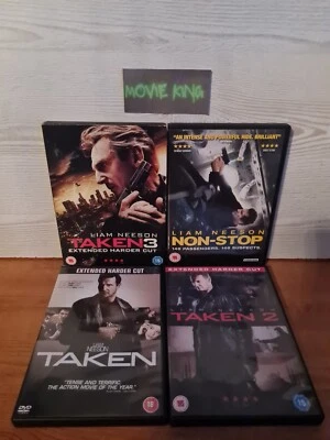TAKEN Trilogy 1-3 (DVD, 2015) Liam Neeson Action Movies [Region 2] [UK] Cert 18 - Image 1 of 4