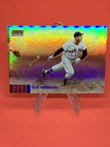 2020 Stadium Club Chrome TED WILLIAMS #67 ORANGE REFRACTOR  #23/25 💥👀 Red Sox - Picture 1 of 5