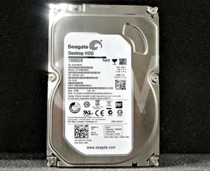 Seagate ST1000DM003 1ER162-501 1TB 7200RPM 6Gbps 3.5"SATA HDD Hard Drive - Picture 1 of 2