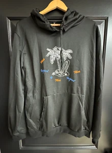 Zaful Herren Tropical Vibes leichter Hoodie schwarz Größe: Medium - Bild 1 von 4