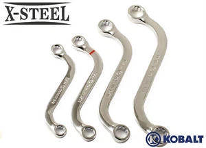 Kobalt USA S Type Obstruction Ring Spanner Metric 4pc:10x11,12x13,14x15,16x17mm - Picture 1 of 2