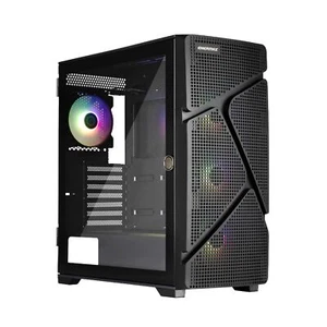 MarbleShell Mesh MS31 ARGB Boîtier PC Gaming Tour Midi - 4x PWM 12cm ARGB-Lü... - Photo 1/7