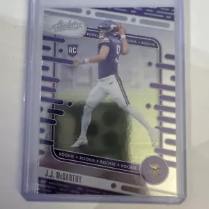2024 Panini Absolute - Rookies #110 J.J. McCarthy (RC) - Picture 1 of 2