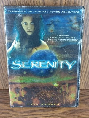 Serenity (DVD, 2005 Widescreen) Nathan Fillion NEW Sealed Authentic Rare  - Image 1 of 3