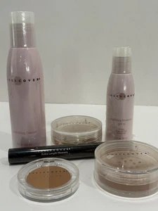 Sheer Cover 5-pc Skincare & Makeup Set Mineral Foundation Concealer Mascara NOS - Picture 1 of 23