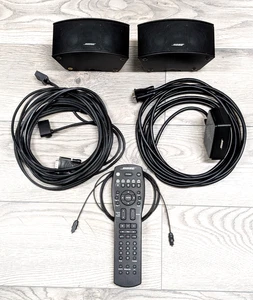 PAAR BOSE CineMate Lautsprecher mit Lautsprecherkabel, Fernbedienung & Schnittstellenmodul UNGETESTET - Bild 1 von 11