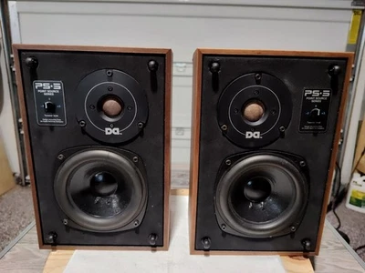 Design Acoustics PS-5 Bookshelf Speakers, Adjustable Tweeter, Tested Working - Image 1 of 4