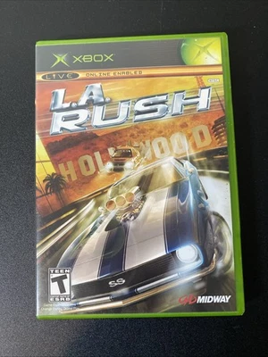 L.A. Rush Original Xbox, 2005 Complete CIB w/ Manual LA Rush TESTED - Image 1 of 4