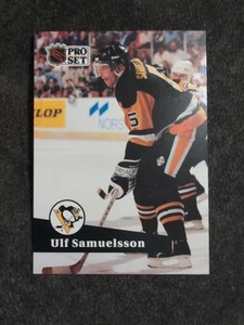 1991 Pro Set Ulf Samuelsson #459 - Pittsburgh Penguins Hockey Card - Bild 1 von 2