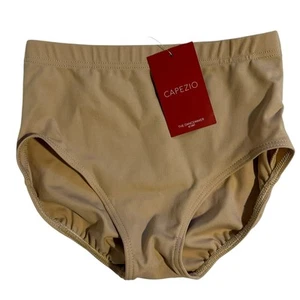 Nuevo con etiquetas Calzoncillo Capezio Dance Cheer Desnudo Pequeño - Imagen 1 de 8
