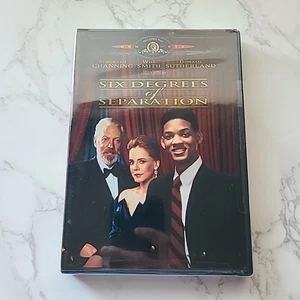 Six Degrees of Separation NEW DVD 1993 Will Smith, Donald Sutherland Full & Wide - Picture 1 of 7