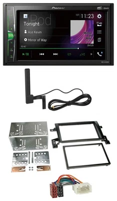 Pioneer MP3 DAB AUX 2DIN Bluetooth Autoradio für Suzuki Grand Vitara ab 2005 - Bild 1 von 4