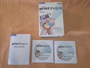 Print Shop Deluxe Version 23 Publishing Software For Windows - Picture 1 of 12