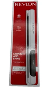 REVLON Crystal C + Ceramic Digital Hair Flat Iron Long-Lasting Shine. 1 in (26) - Picture 1 of 1