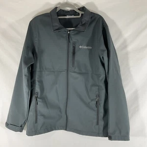 Columbia Jacket Men's Ascender Wind Resistant Soft Shell in Graphite Size Large - Picture 1 of 9