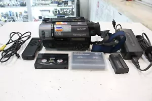Sony PAL CCD-TR512E PAL HI8 8mm Video8 Camcorder VCR Player Video Transfer - Picture 1 of 24