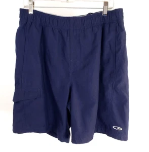 CG by Champion Athletic Mens Activwear Cargo Size M Dark Blue Shorts - Picture 1 of 3