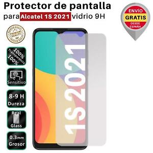 Set Protector de Pantalla para Alcatel 1S 2021 Cristal Templado  9H Premium