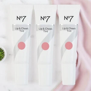 3X No7 Lip & Cheek Tint Full Size 10ml Shade Dusk Pink "Brand New" - Picture 1 of 1