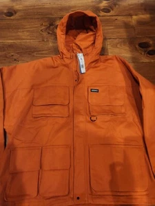 Adidas Originals Men's Adventure Multipocket Jacket XL Craft Orange HR4276 $140 - Picture 1 of 7