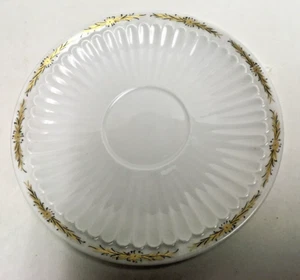 LIMOGES FRANCE CHAMART 5 1/4" Plate w/GOLD TRIM/SCALLOP EMBOSSED - Picture 1 of 2