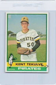 1976 Topps #112 Kent Tekulve Pirates Signed Auto *K2611 - Picture 1 of 2