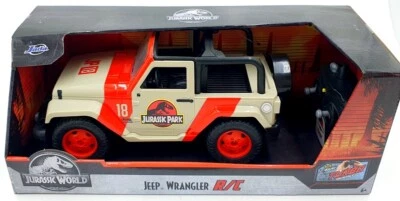 Jada 1/16 Scale 32132 - Jeep Wrangler R/C 2.4 GHz Jurassic World - Image 1 of 4