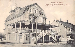1912 Belleview Hotel Cape May Court House NJ Postkarte - Bild 1 von 2