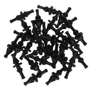 30 Pcs Computer Shock Absorbing Glue Nails Mounting Screws Case Fan - Afbeelding 1 van 12