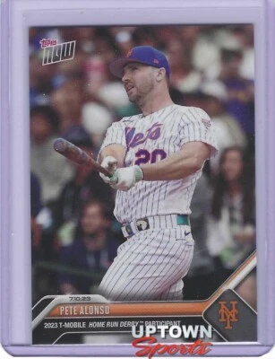 Pete Alonso  - Home Run Derby 2023 MLB TOPPS NOW Card 554 - Image 1 of 2