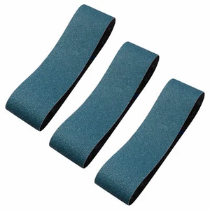 Cinturones de lijado de circonio de 6"x48" - 120 granos (paquete de 3) rendimiento de grado industrial - Imagen 1 de 8