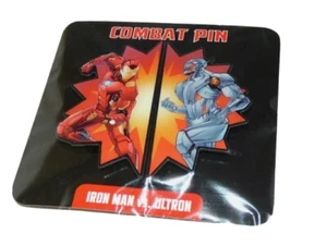Pin de combate Iron Man vs. Ultrón - exclusivo caja de botín - Imagen 1 de 4