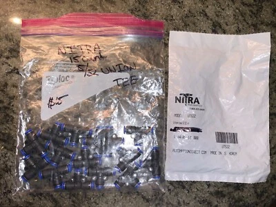 5/32 Push to Connect Union Tee 15 Pack  - Image 1 of 2