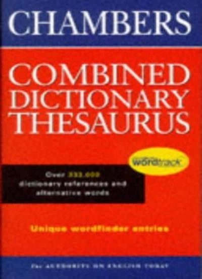 The Chambers Combined Dictionary Thesaurus- - Image 1 of 1