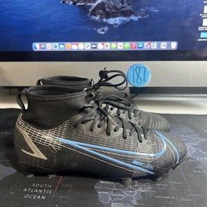 Nike Jr Superfly 8 Academy FG/MG Soccer Cleats CV1127-004 Size 4Y Black - Picture 1 of 7