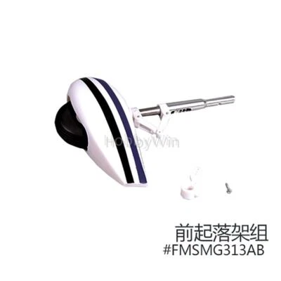 FMS part MG313AB Front Landing Gear Blue V2 for 1.4M SKY TRAINER 182 RC Airplane - Image 1 of 2