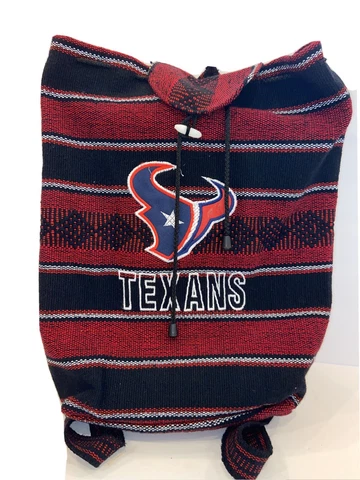 Houston Texans Backpack Mochila Aztec Tote Bag Cover
