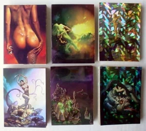 1992 1993 1994 BORIS VALLEJO Best All Chromium Prism 3 COMIC IMAGES INCOMPLETE - Picture 1 of 24
