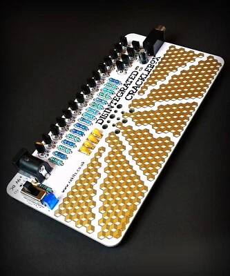 Disintegrated Cracklebox Noisemaker DIY synth soldering kit by Rakit. - Image 1 of 4